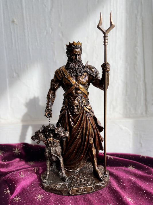 Hades Ruler of Underworld Statue