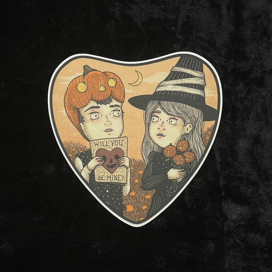 Halloween Couple Sticker