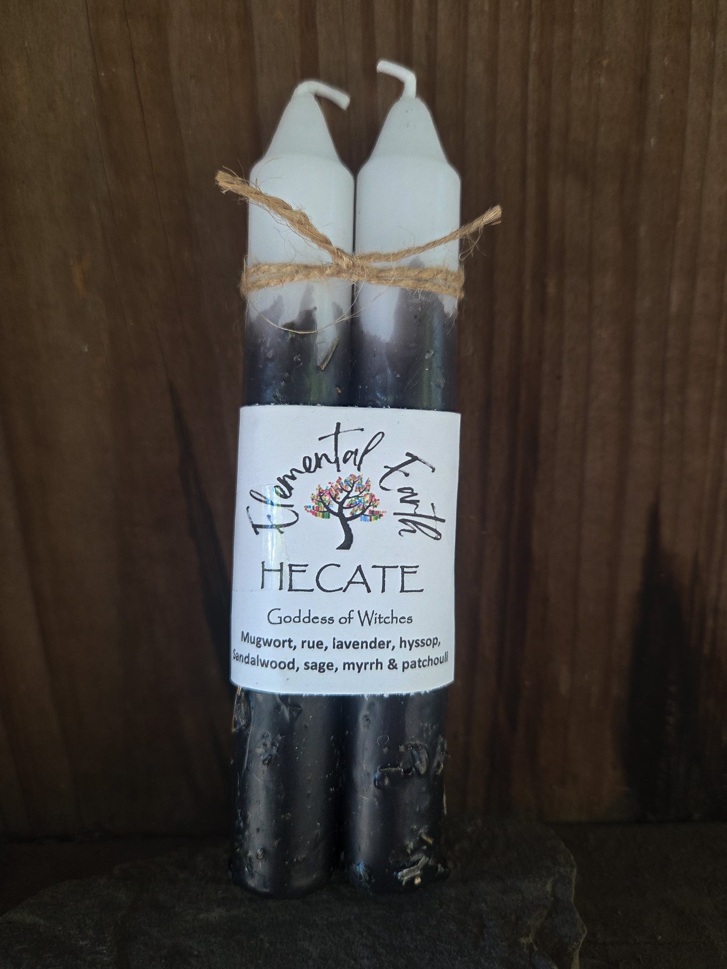 Hecate Herbal Intention Taper Candles