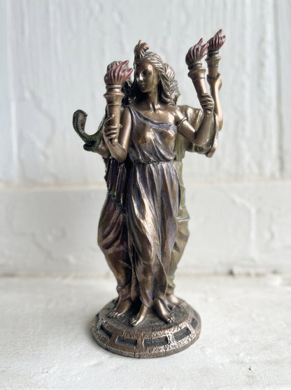 Hecate Triple Goddess Statue
