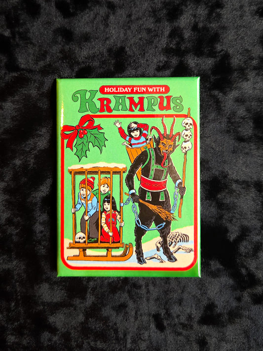 Holiday Fun with Krampus Magnet