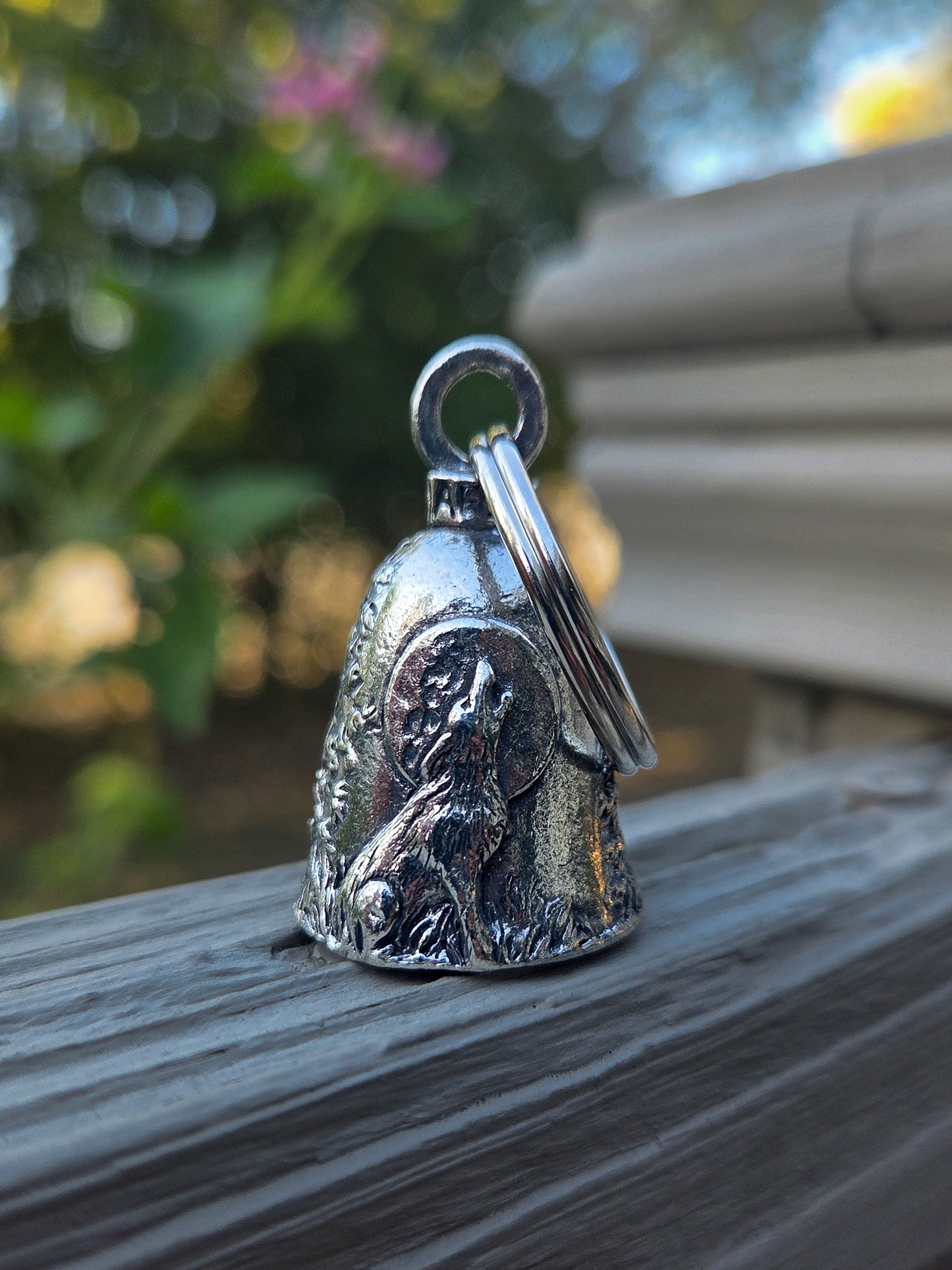 Howling Wolf Guardian Bell