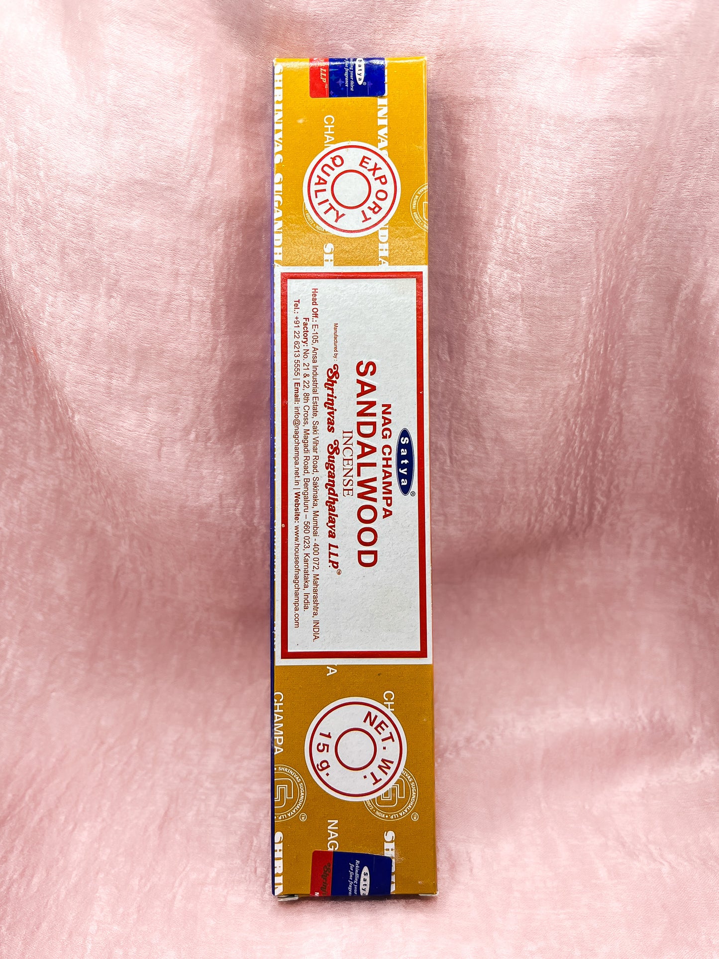Satya Incense Sticks Pack