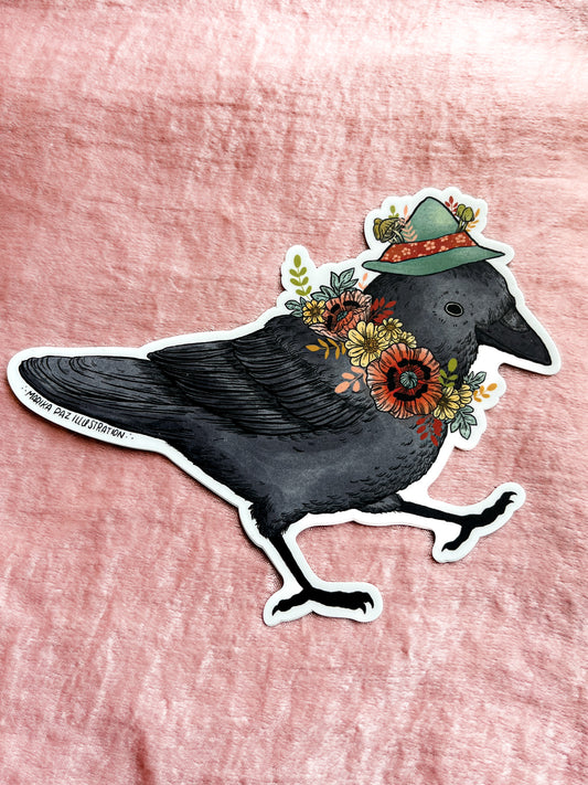Corvid Sticker