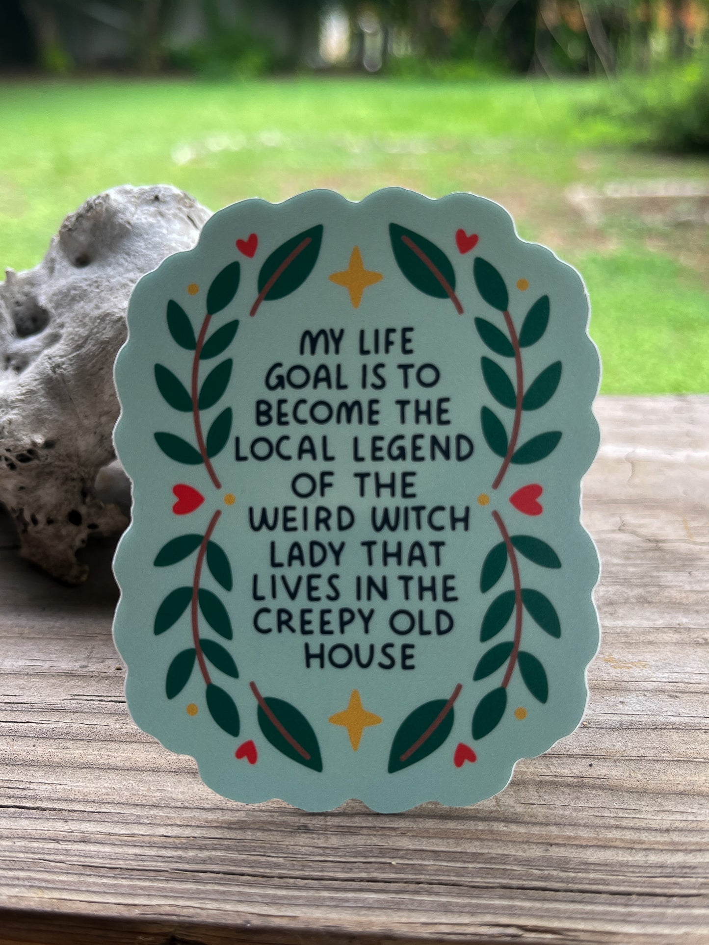 My Life Goal Sticker