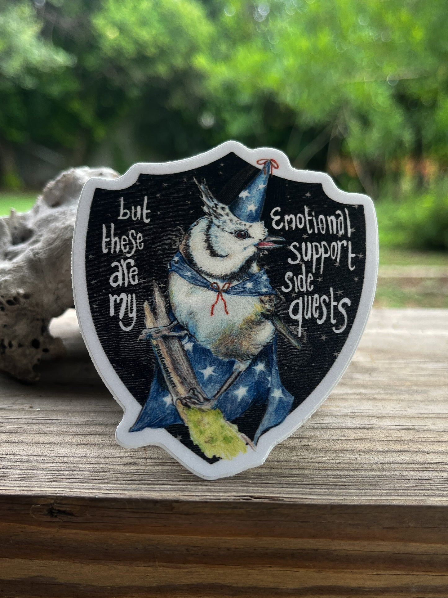 Emotional Support Side Quests Sticker