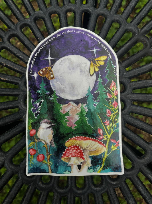 Go Explore & Grow Sticker