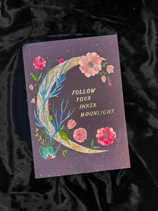 Inner Moonlight Birthday Card