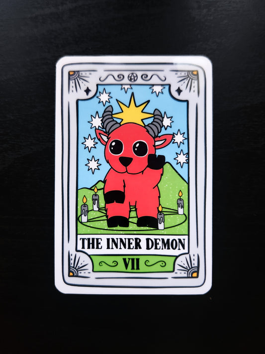 Inner Demon Tarot Card Sticker