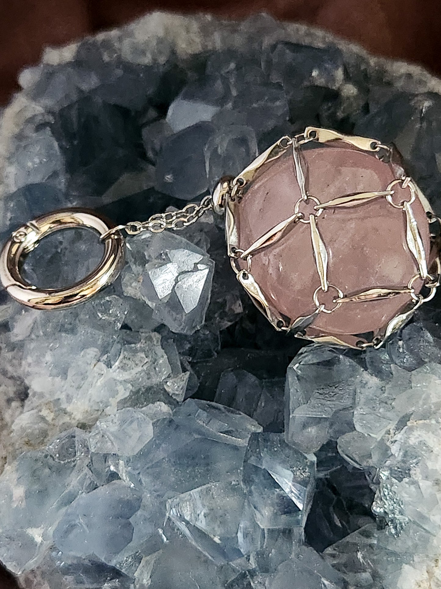 Interchangeable Cage Keychain