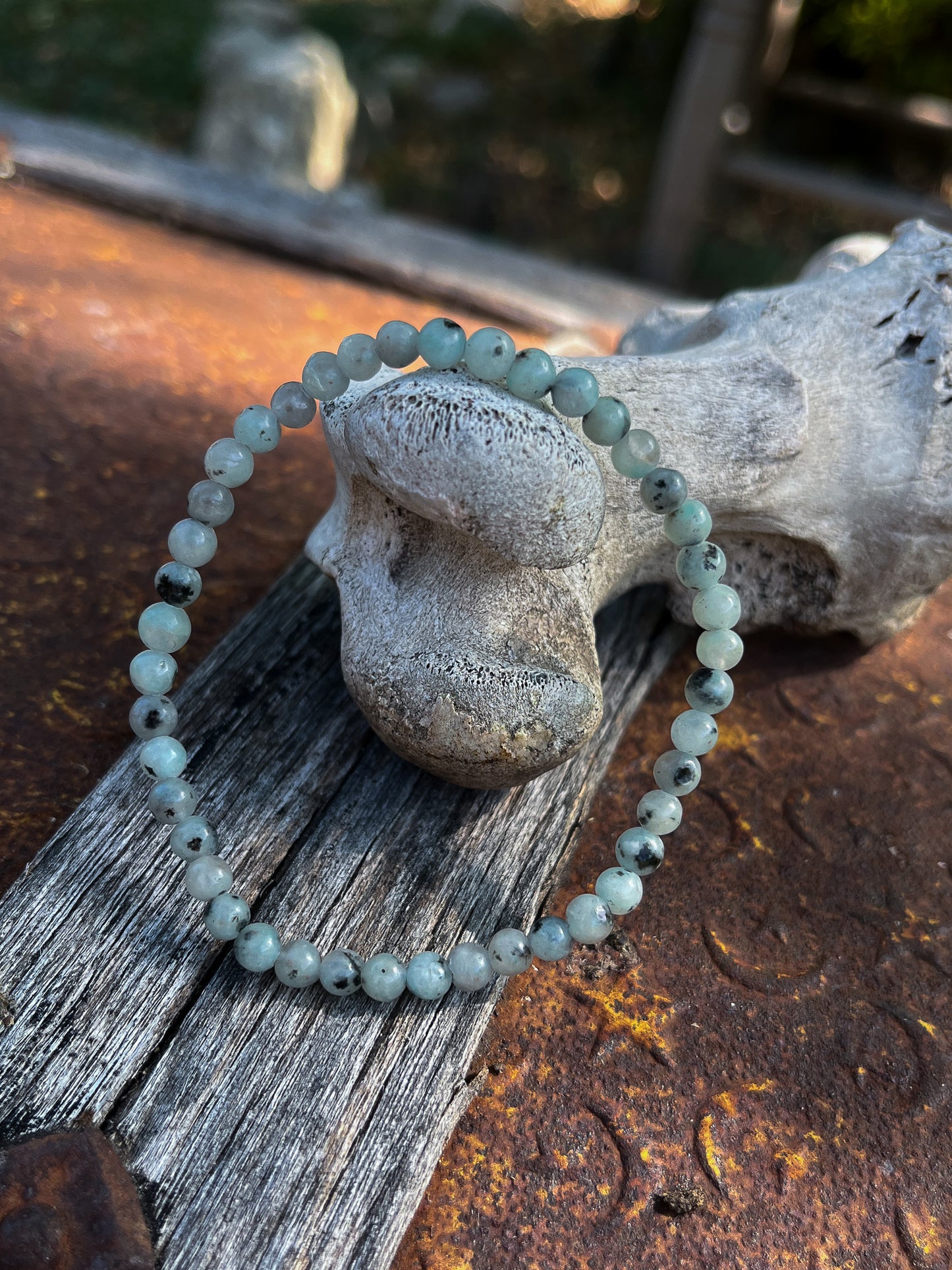 Kiwi Jasper Bracelet
