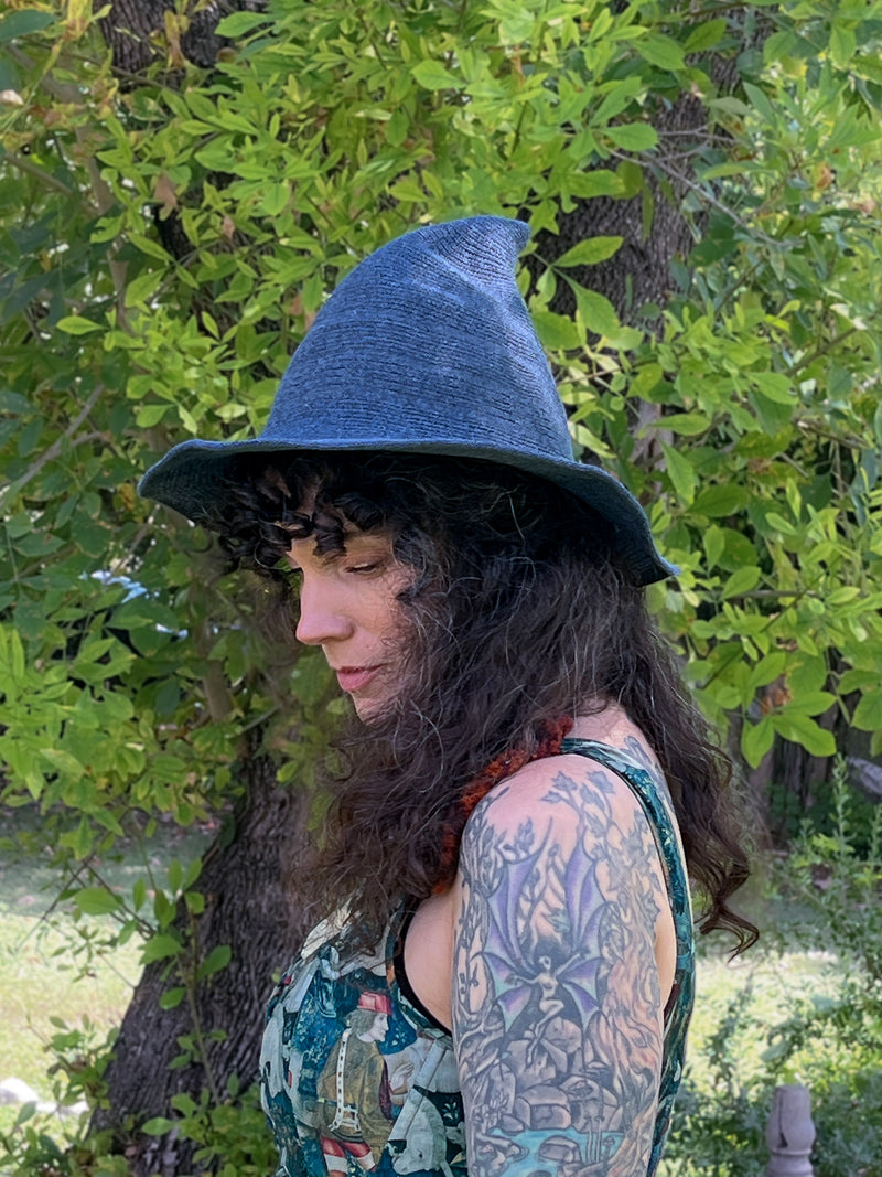 Knitted Witch Hat