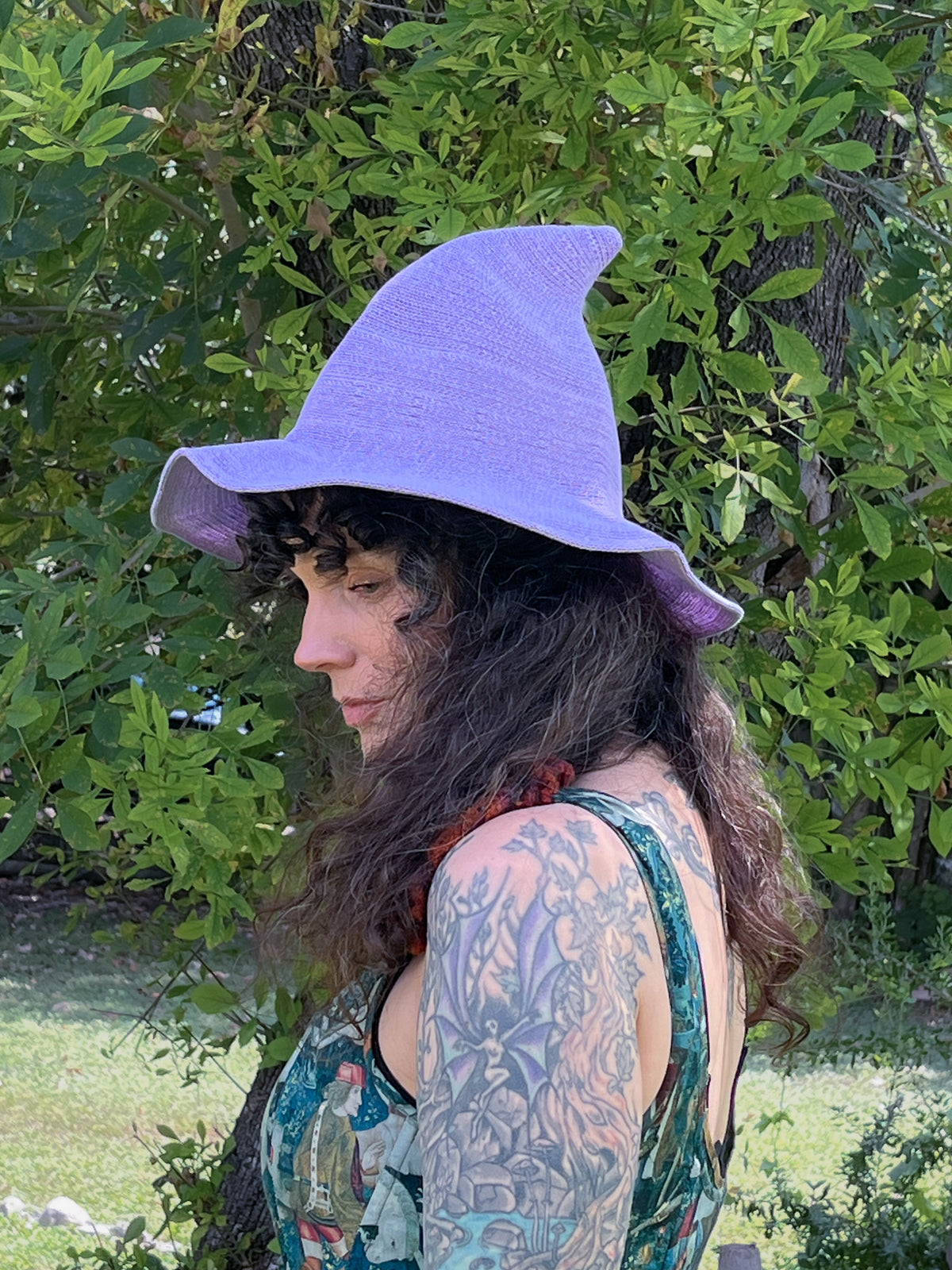 Knitted Witch Hat