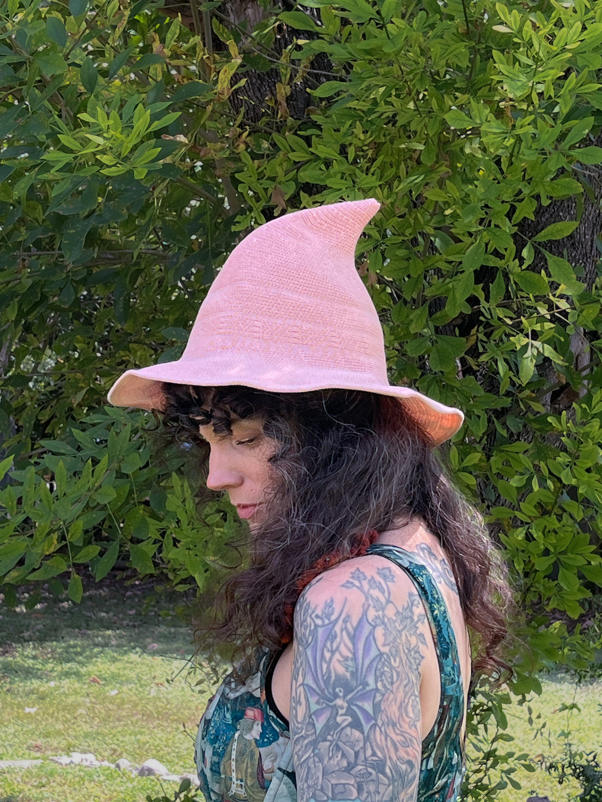 Knitted Witch Hat