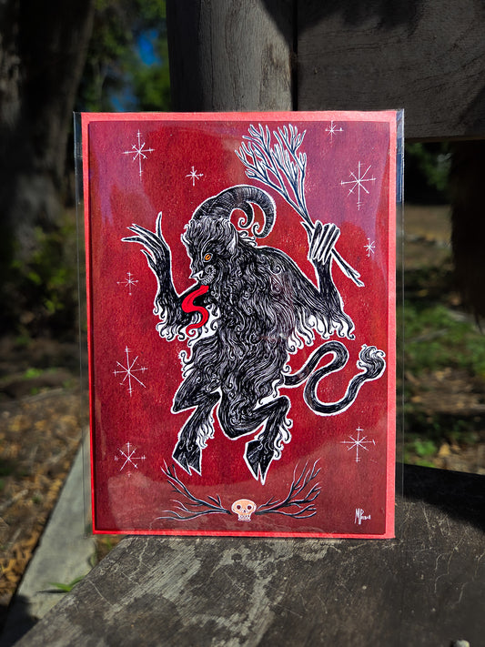 Krampus Nights Christmas Card