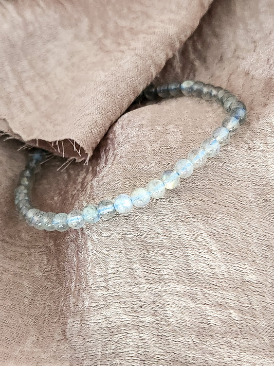 Labradorite Bracelet (4mm)