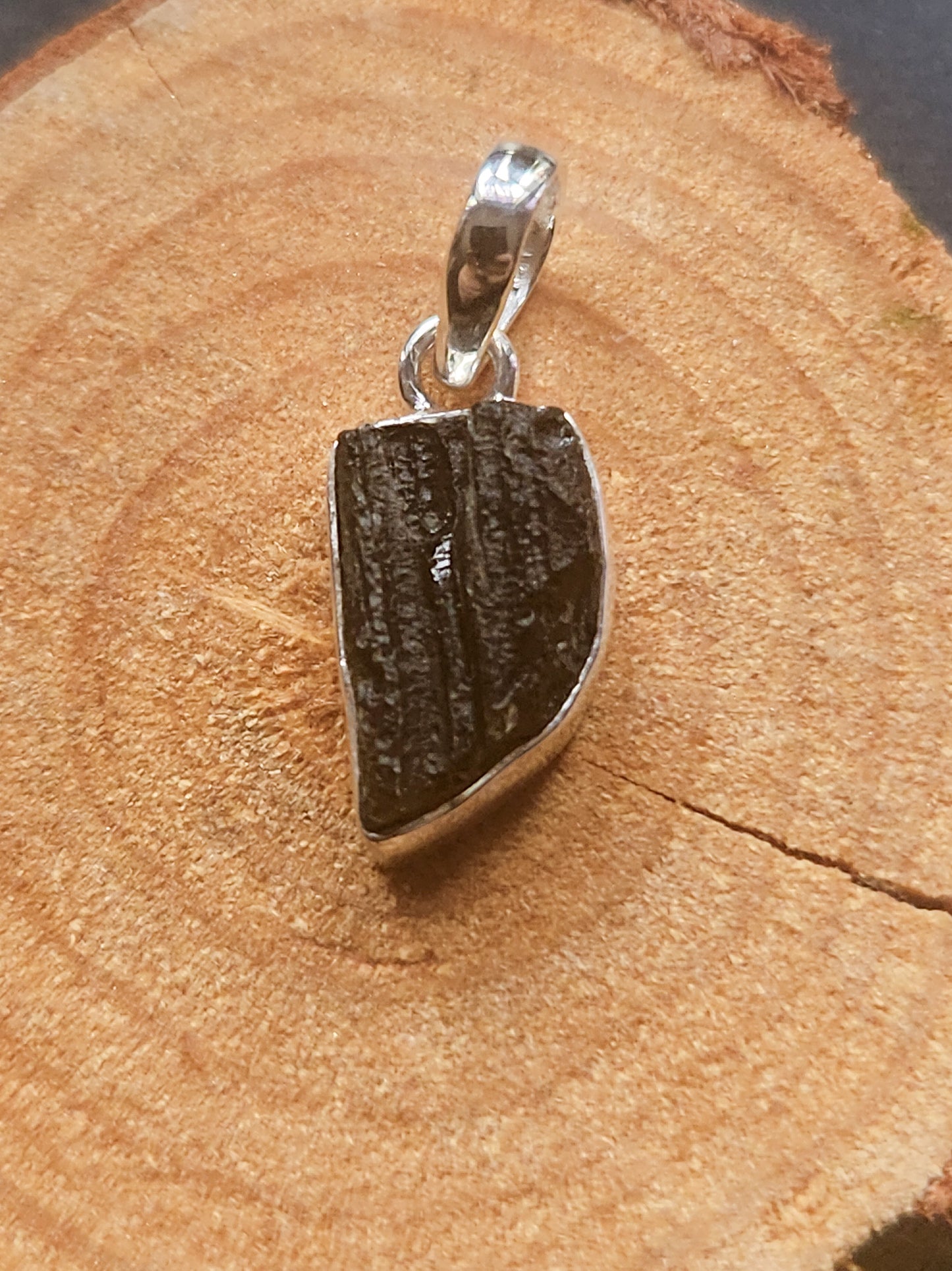 Moldavite Pendant