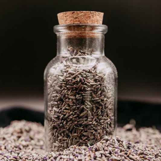 Lavender Flower Spell Jar