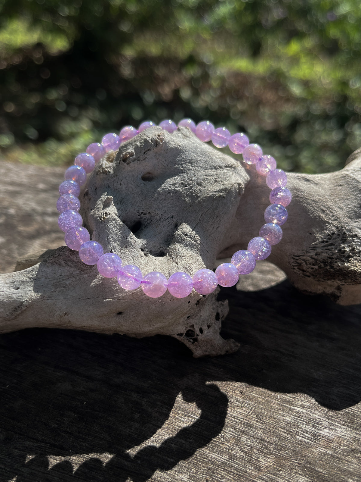 Lavender Quartz Bracelet 6mm