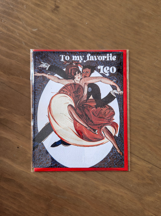 Zodiac Birthday Card (choose one)