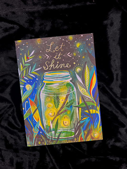 Let It Shine Birthday Card