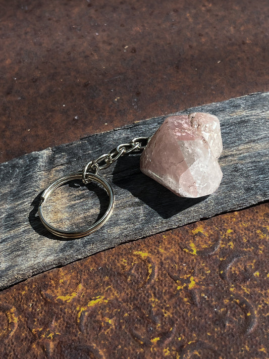 Lithium Quartz Keychain