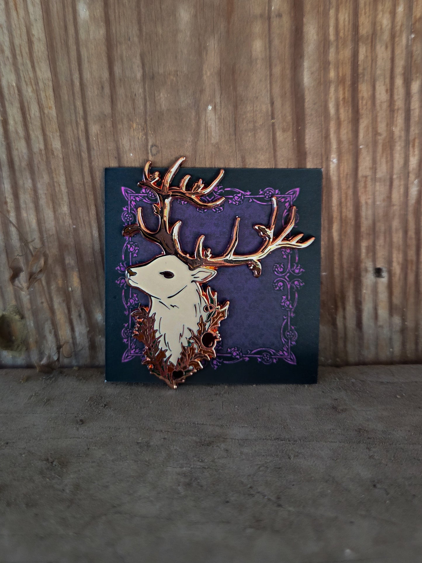 Mabon Stag Enamel Pin