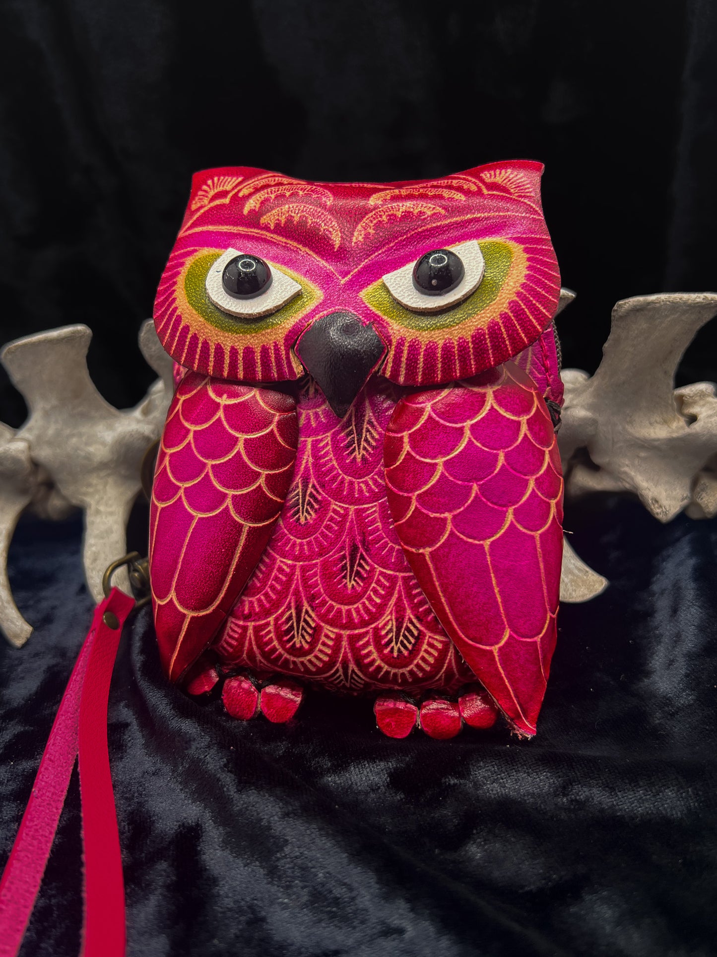 Owl Wristlet Coin Purse