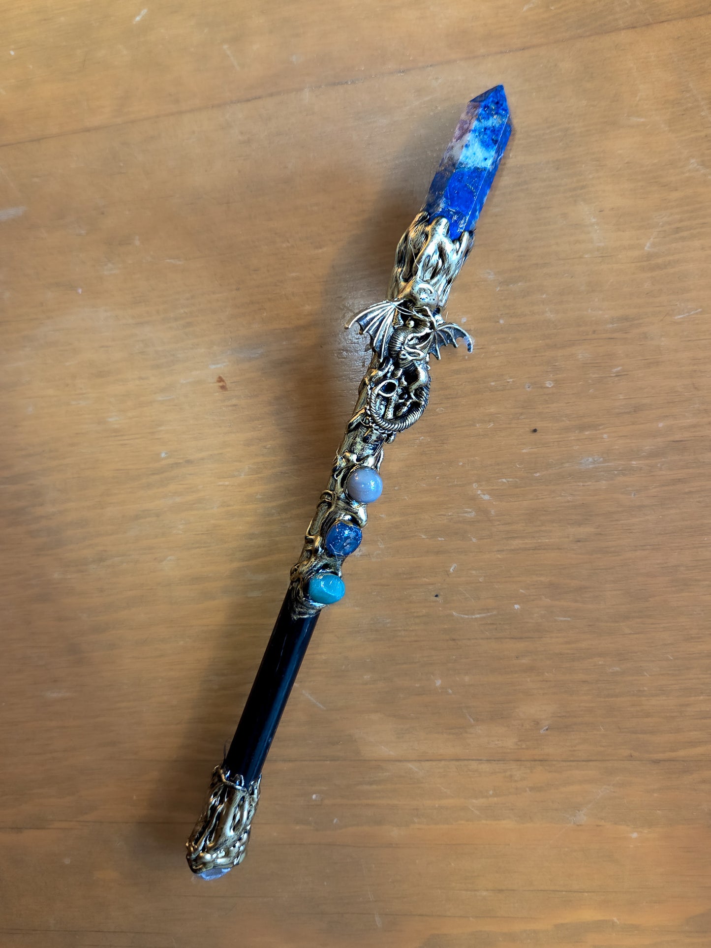 Magic Dragon Wand with Lapis Point