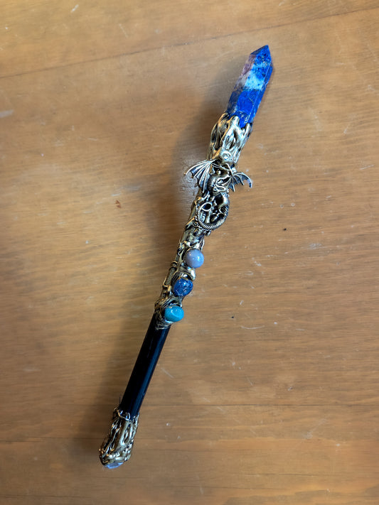 Magic Dragon Wand with Lapis Point