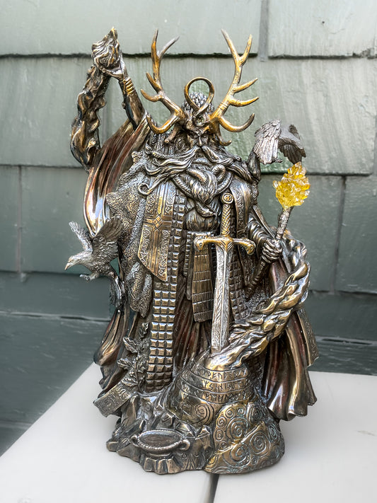 Merlin Magician Statue