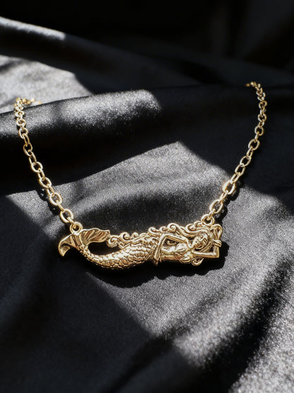 Mermaid Necklace with Pearl Accent