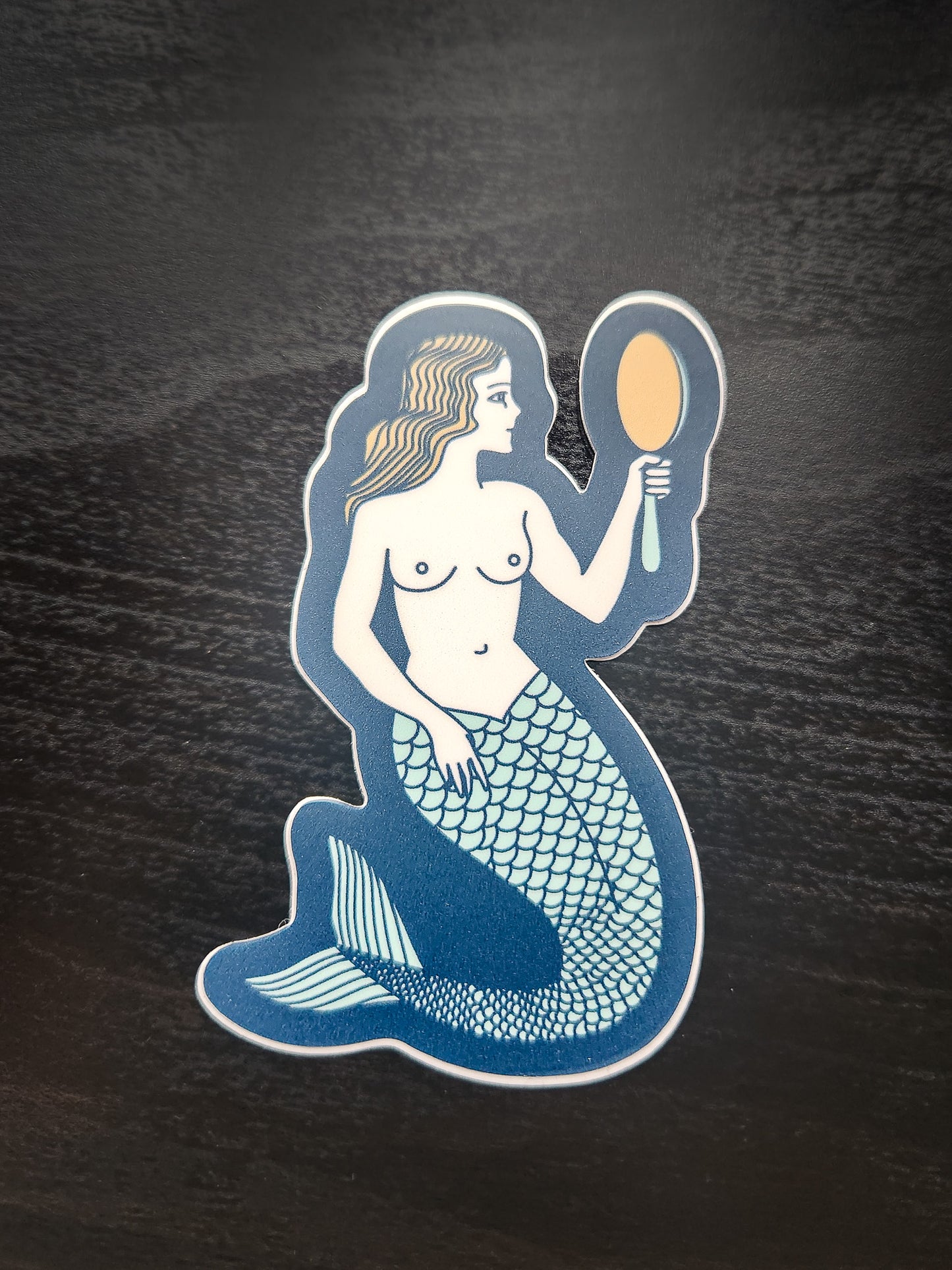 Mermaid in Vain Sticker