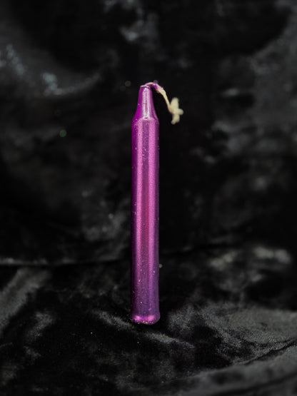 Metallic Chime Candle