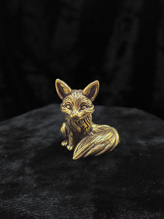 Mini Brass Fox