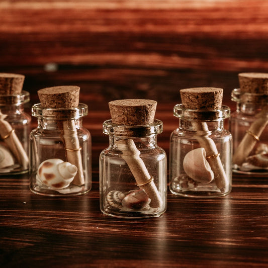 Mermaid Message in a Bottle Mini Spell Jar