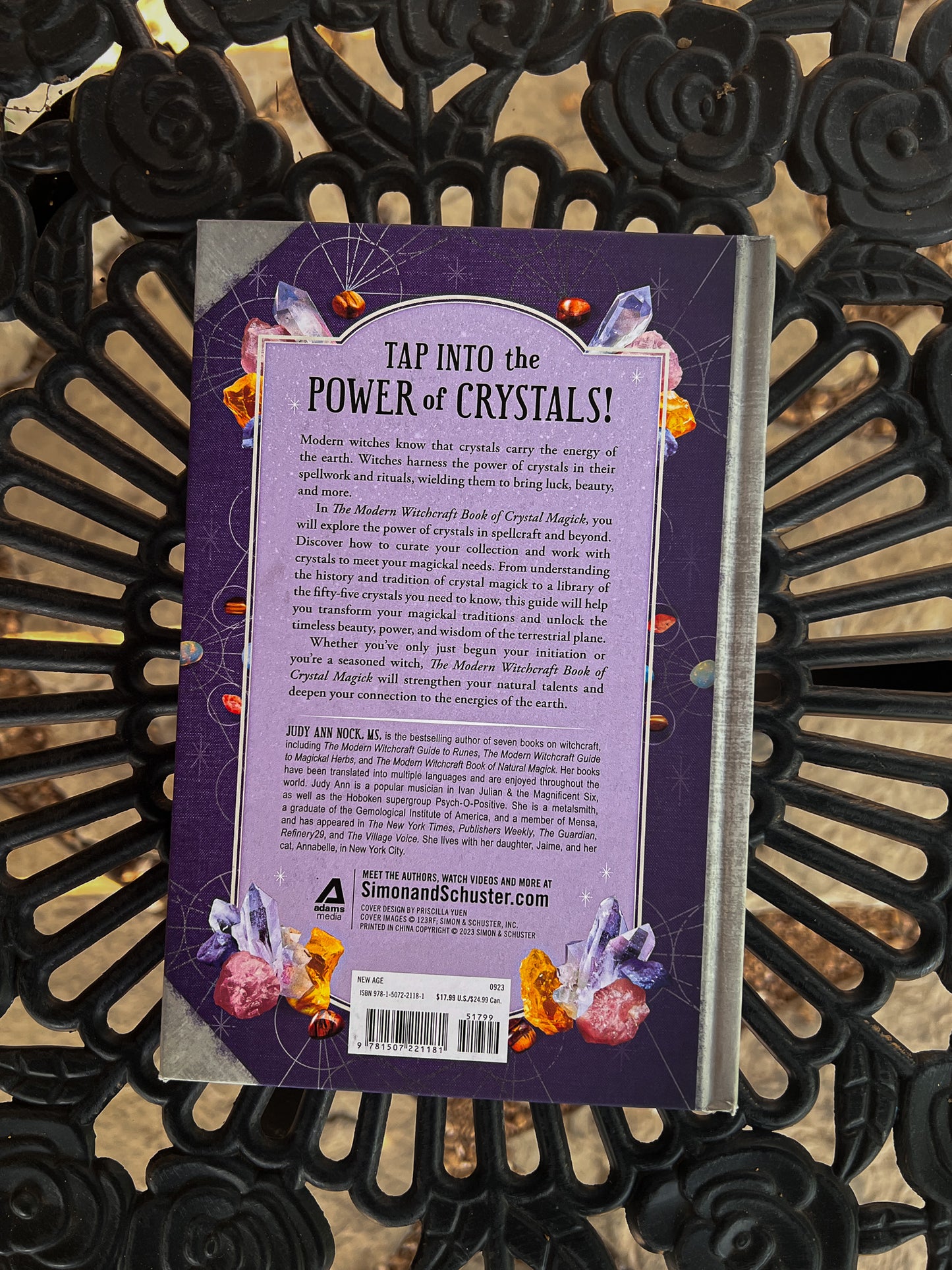 Modern Witchcraft Book of Crystal Magick By Judy Ann Nock