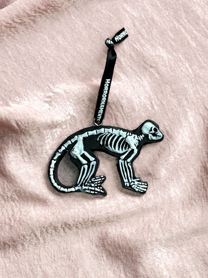 Monkey Bones Flat Ornament