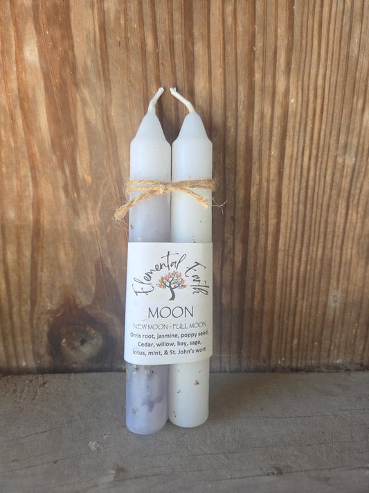 Moon Intention Taper Candle