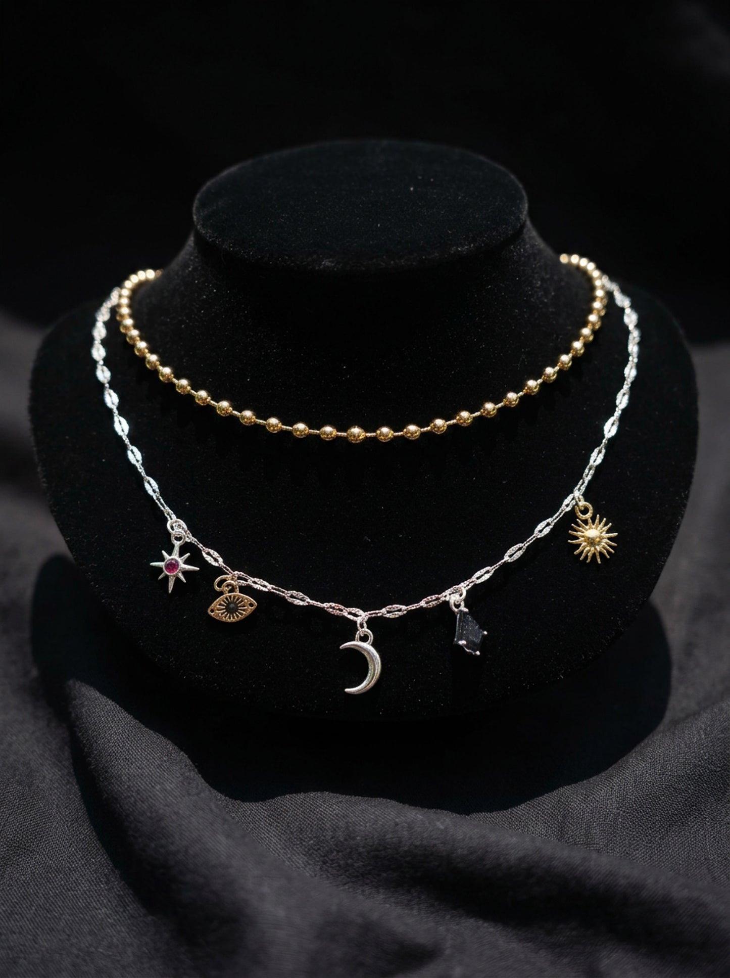 Moon Magic Charm Necklace