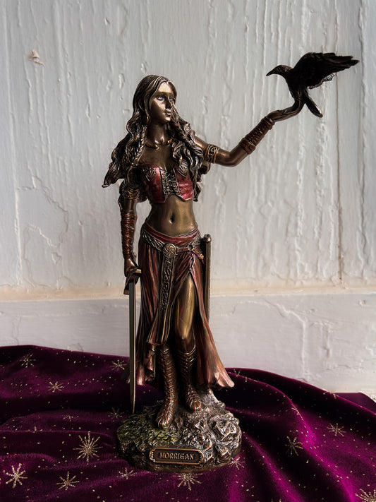 Morrigan Celtic Goddess Statue