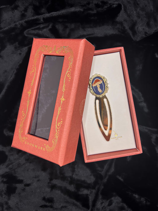 Mushroom Metal Clip Bookmark