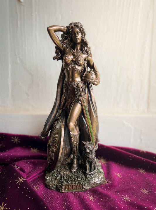 Norse God Freya Statue