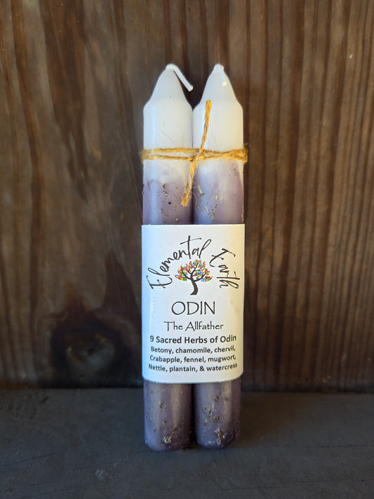 Odin Herbal Intention Taper Candles