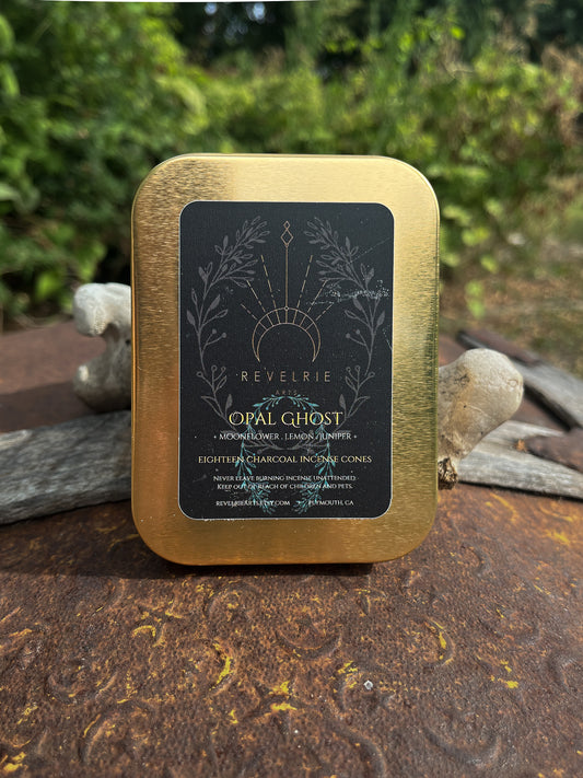 Opal Ghost - Charcoal Incense Cones