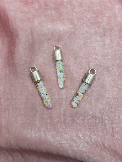 Opal Vial Pendant