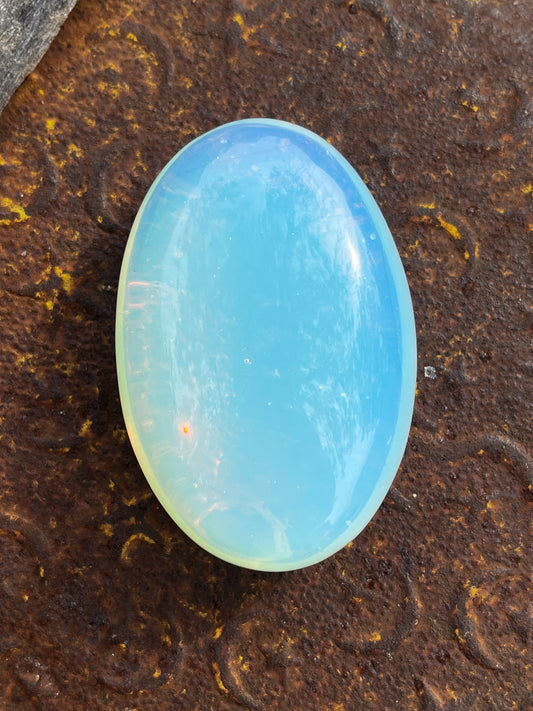 Opalite Palm Stone