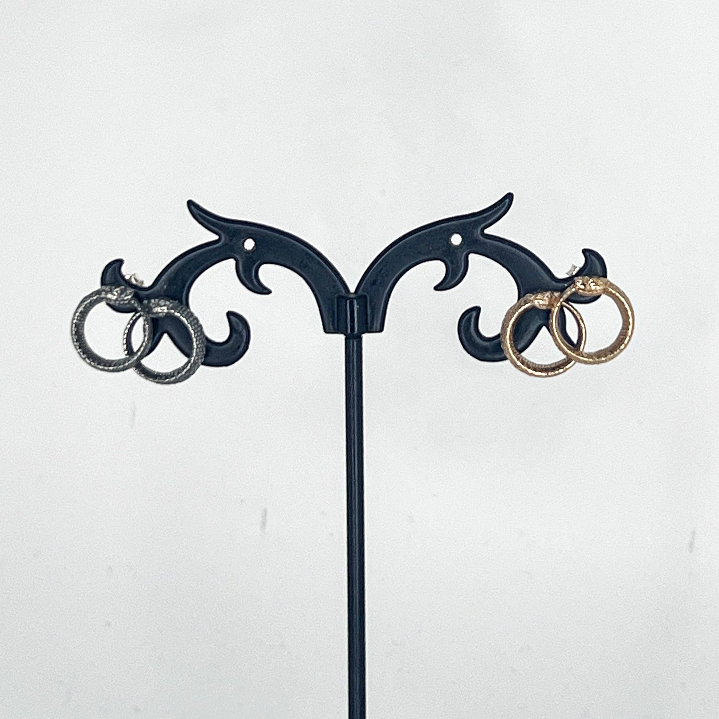 Ouroboros Post Earrings