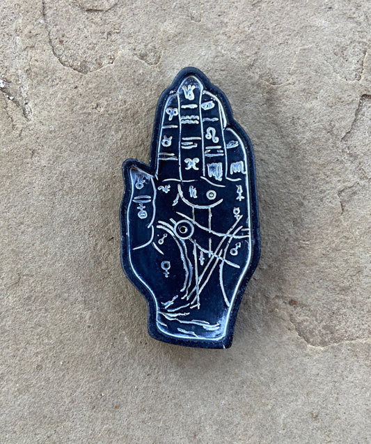 Palm Reader Shaped Incense Burner