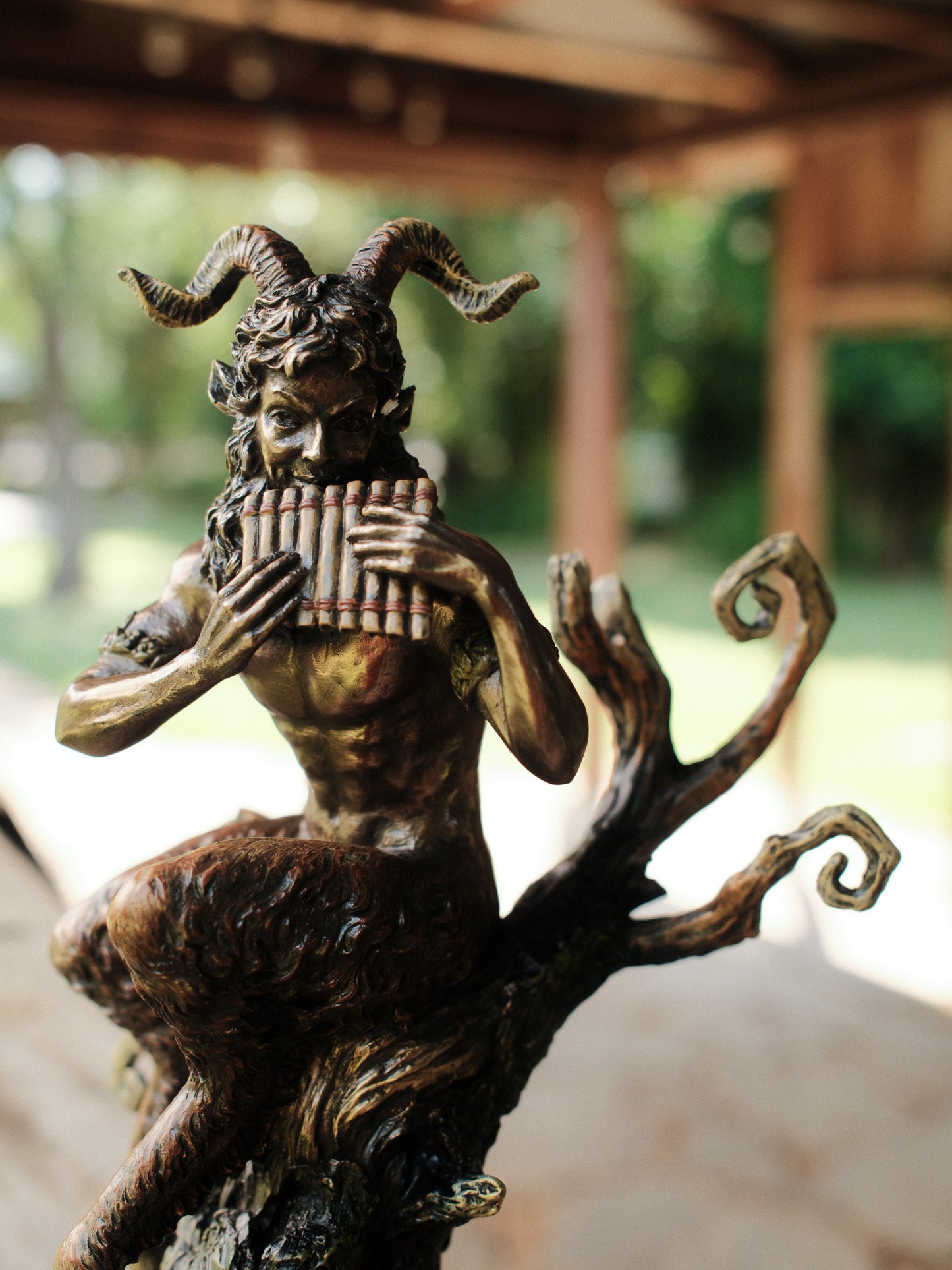 Pan Statue